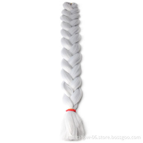 165g 82" New ombre synthetic braid jumbo hair bulk for braids